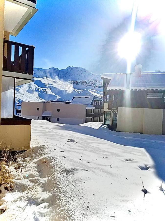Appartement Chaleureux Au Pied Des Pistes, 4 Personnes, Wifi Val Thorens Luaran gambar